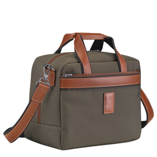 Brown Longchamp Boxford Men's Travel Bags | US-4681BXA