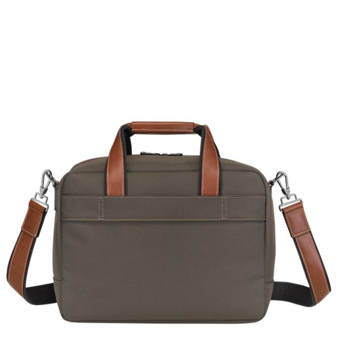 Brown Longchamp Boxford Men's Travel Bags | US-4681BXA