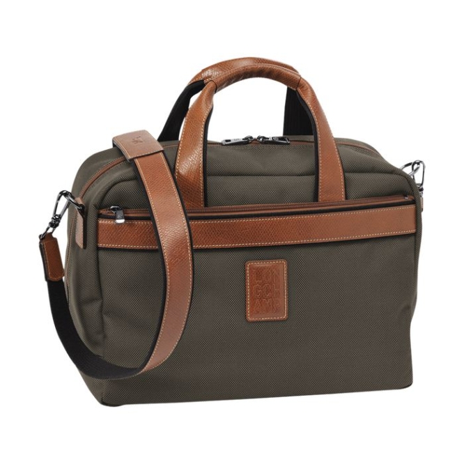 Brown Longchamp Boxford Men\'s Travel Bags | US-4681BXA