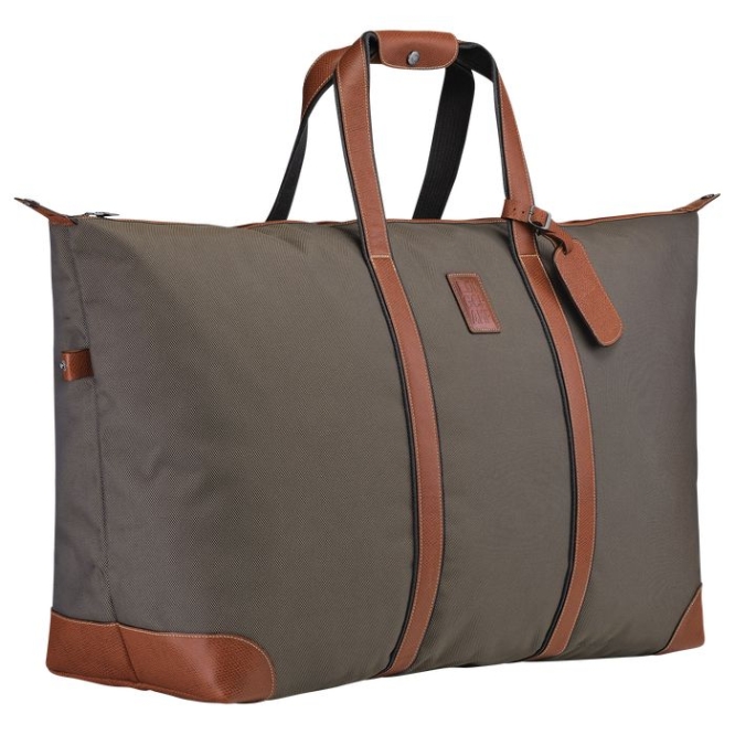 Brown Longchamp Boxford Men's Travel Bags | US-7348EQG