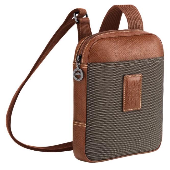 Brown Longchamp Boxford S Men's Crossbody Bags | US-6230TSC