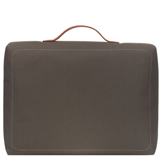 Brown Longchamp Boxford S Men's Document Holders | US-9418BSX