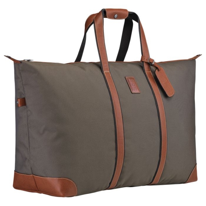 Brown Longchamp Boxford Women's Travel Bags | US-8023VFD