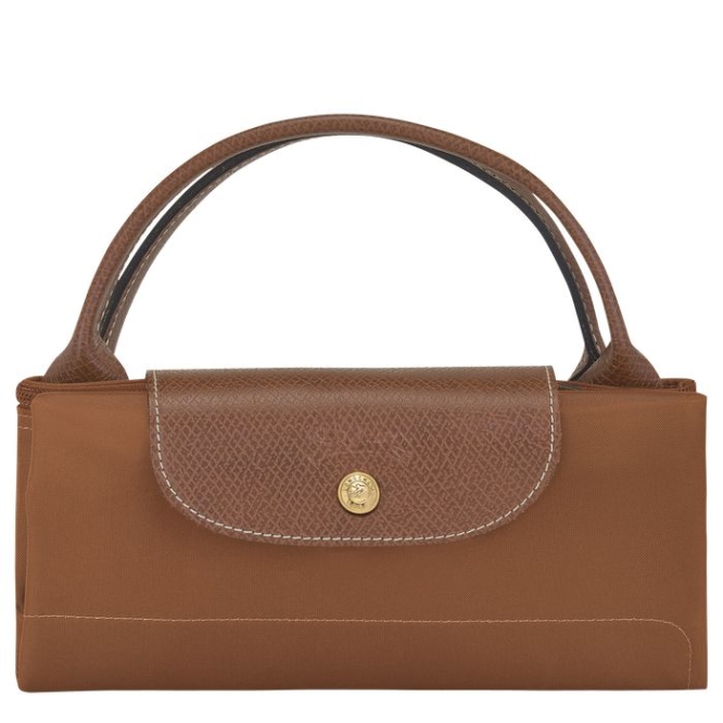 Brown Longchamp Le Pliage L Men's Travel Bags | US-6987WKY