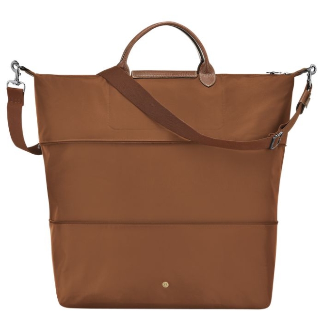 Brown Longchamp Le Pliage Men's Travel Bags | US-7324TOH