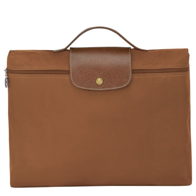 Brown Longchamp Le Pliage Original S Men\'s Document Holders | US-4351SDX