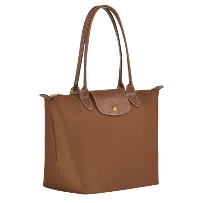 Brown Longchamp Le Pliage Original S Women's Shoulder Bags | US-0843RST