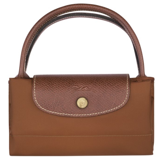 Brown Longchamp Le Pliage Original S Women's Top-handle Bags | US-2417BFN