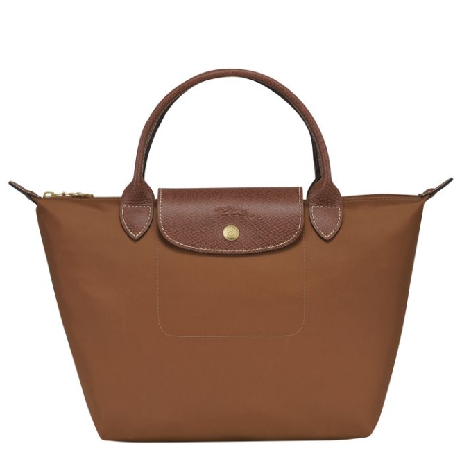 Brown Longchamp Le Pliage Original S Women\'s Top-handle Bags | US-2417BFN