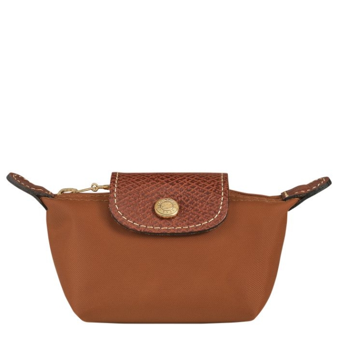 Brown Longchamp Le Pliage Original Women\'s Cardholders & Coin Purses | US-2169XDZ