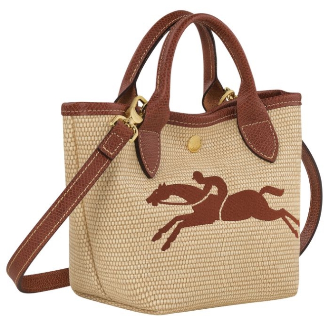 Brown Longchamp Le Pliage Paris - Saint-Tropez Women's Top-handle Bags | US-1860AZP