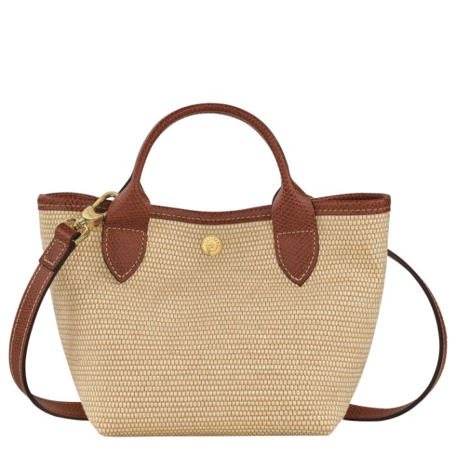 Brown Longchamp Le Pliage Paris - Saint-Tropez Women's Top-handle Bags | US-1860AZP