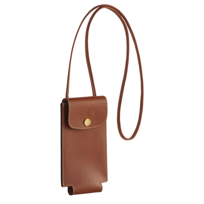 Brown Longchamp Le Pliage Women's Phone Cases | US-4639YIK