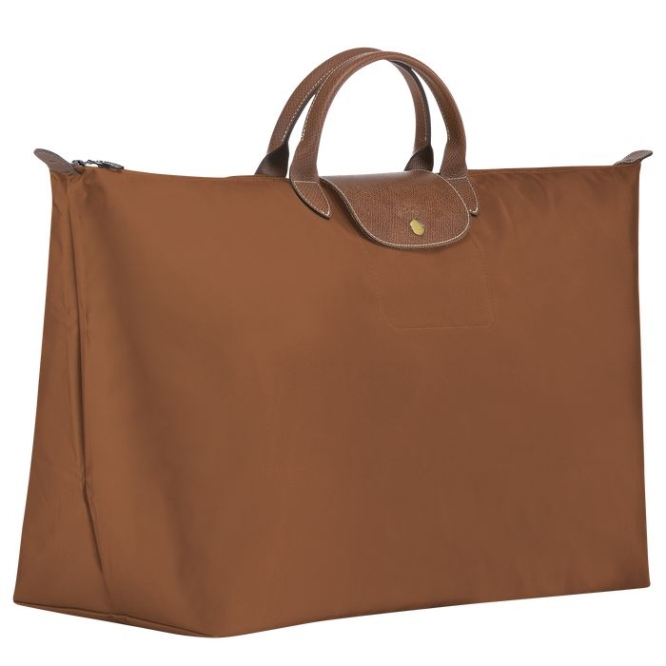 Brown Longchamp Le Pliage XL Women's Travel Bags | US-8635NTL