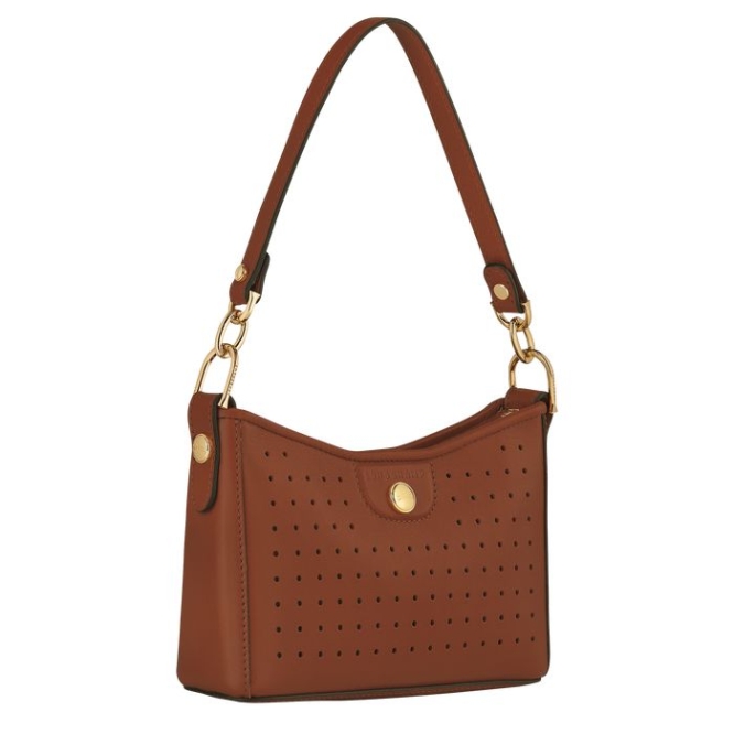 Brown Longchamp Mademoiselle Women's Pouches & Cases | US-5739SNA