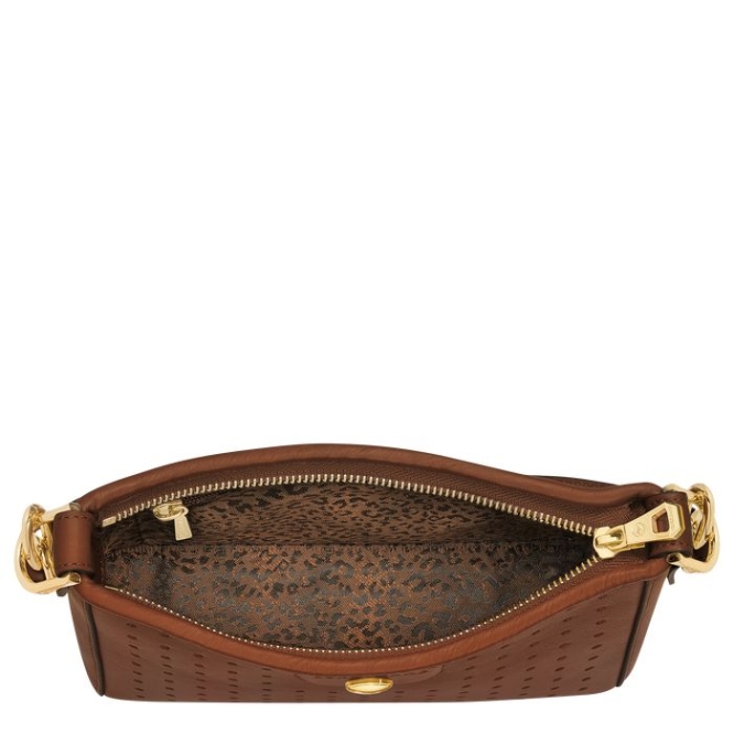 Brown Longchamp Mademoiselle Women's Pouches & Cases | US-5739SNA