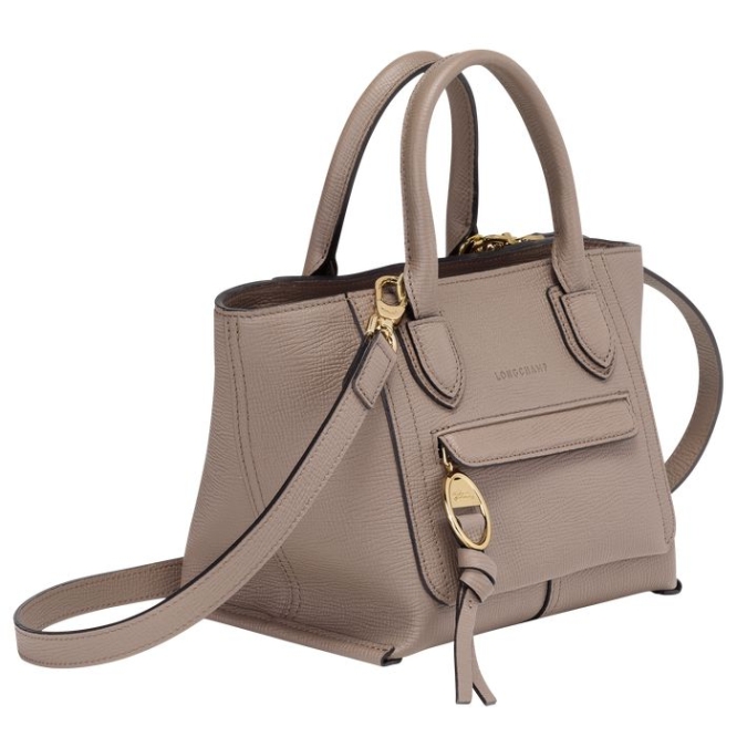 Brown Longchamp Mailbox S Women's Top-handle Bags | US-0954YOR