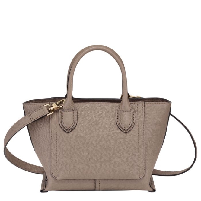 Brown Longchamp Mailbox S Women's Top-handle Bags | US-0954YOR