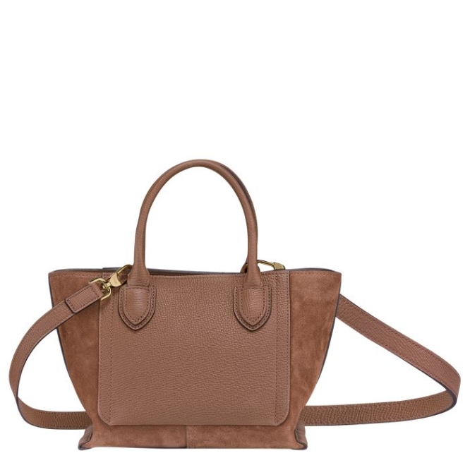 Brown Longchamp Mailbox S Women's Top-handle Bags | US-2378ONY