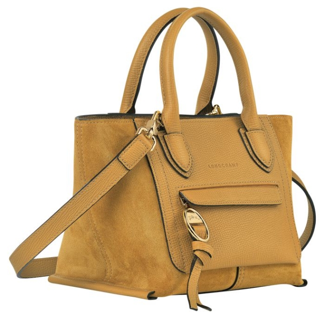 Brown Longchamp Mailbox S Women's Top-handle Bags | US-3940DSR