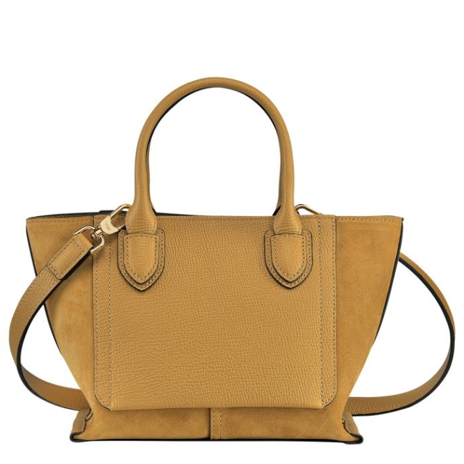 Brown Longchamp Mailbox S Women's Top-handle Bags | US-3940DSR