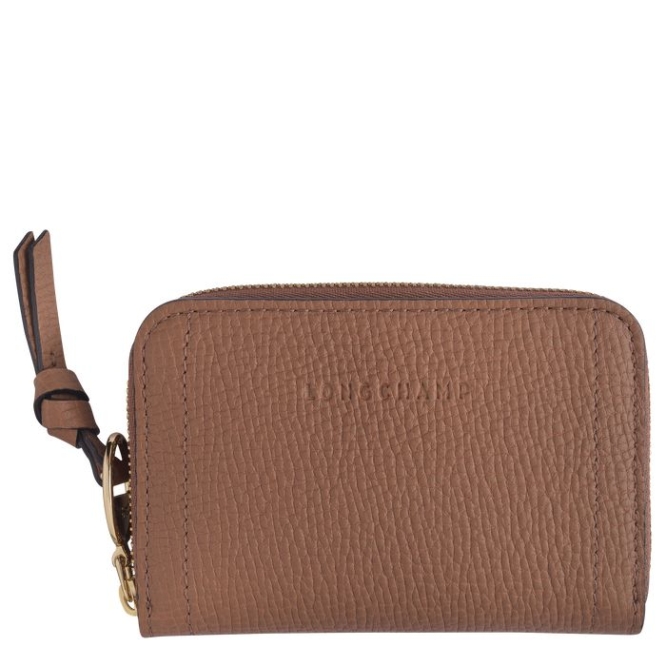 Brown Longchamp Mailbox Women\'s Cardholders & Coin Purses | US-5612NHW