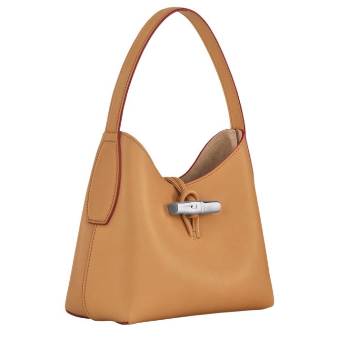 Brown Longchamp Roseau XS Women's Shoulder Bags | US-6918GKJ