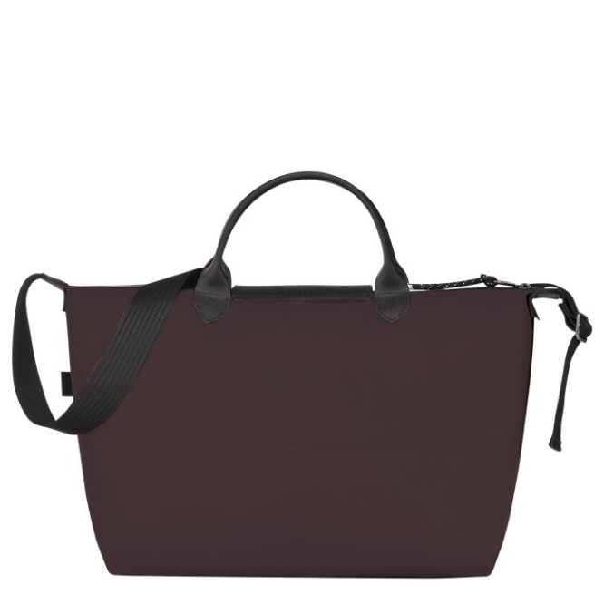 Burgundy Longchamp Le Pliage Energy L Women's Top-handle Bags | US-1860SDM