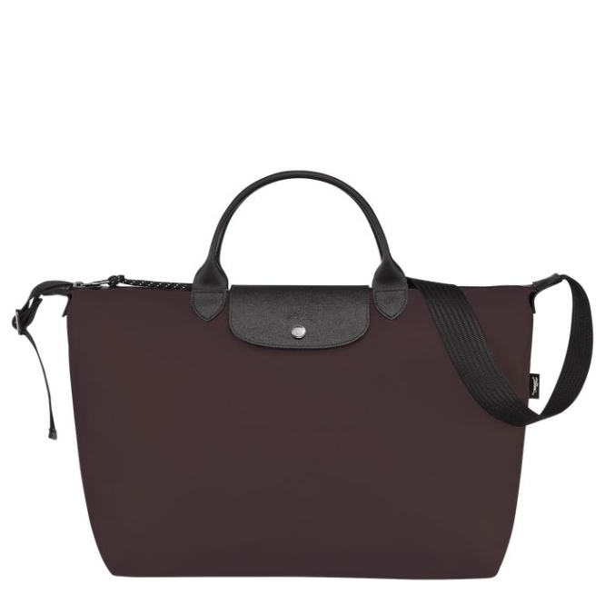 Burgundy Longchamp Le Pliage Energy L Women\'s Top-handle Bags | US-1860SDM