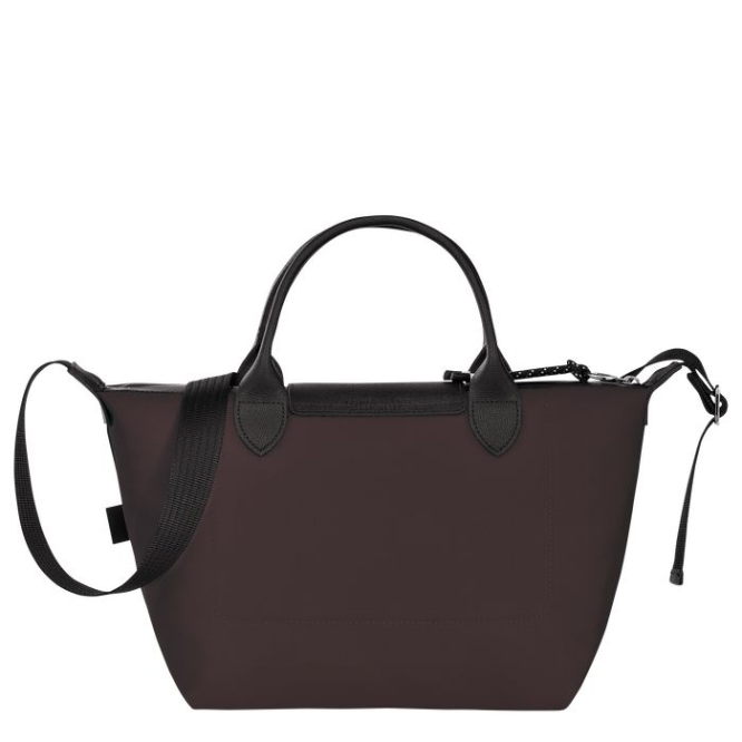 Burgundy Longchamp Le Pliage Energy S Women's Top-handle Bags | US-5367OYT