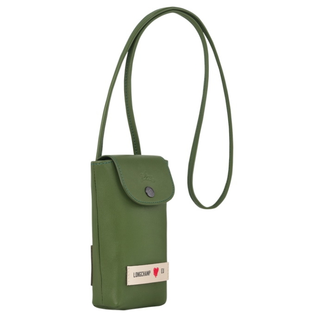 Green Longchamp X Eu Women's Phone Cases | US-7280VUL