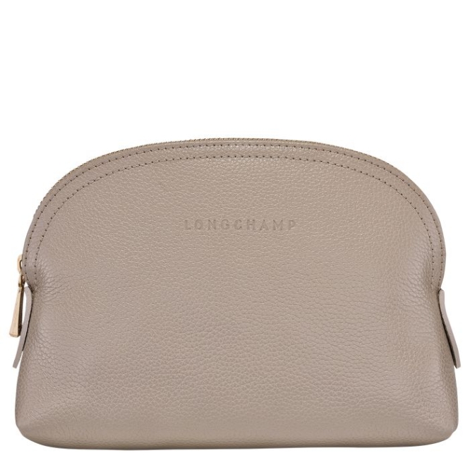 Grey Longchamp Le Foulonné Men\'s Pouches & Cases | US-3529POG