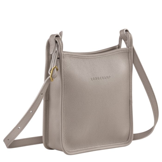 Grey Longchamp Le Foulonné S Women's Crossbody Bags | US-5486LGC