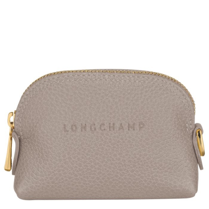 Grey Longchamp Le Foulonné Women\'s Cardholders & Coin Purses | US-0631RKH