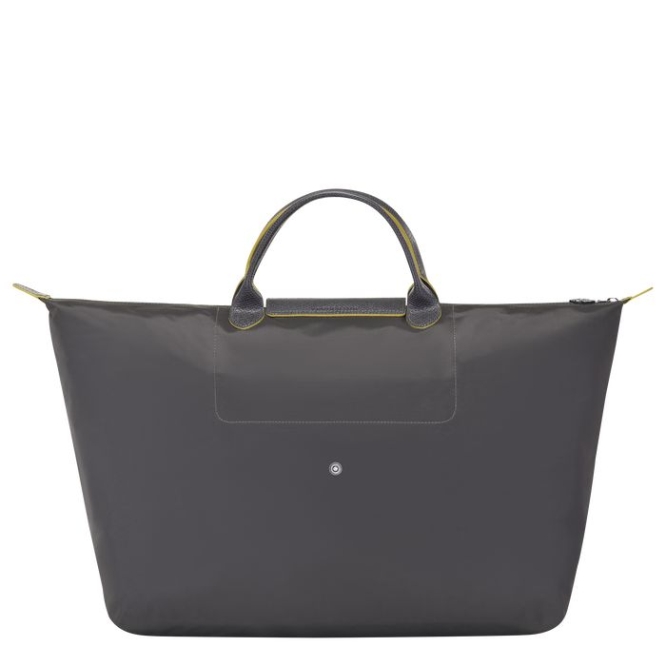 Grey Longchamp Le Pliage Club L Men's Travel Bags | US-1479LOY