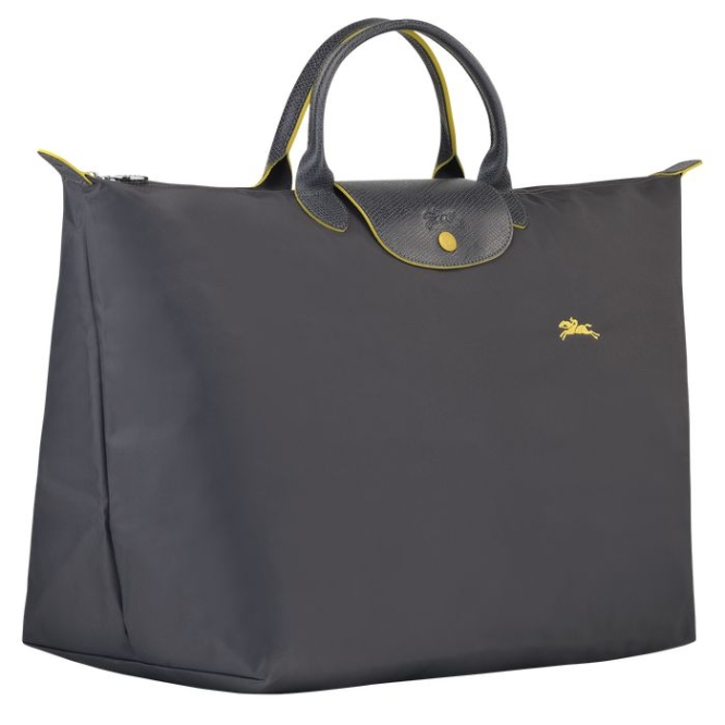 Grey Longchamp Le Pliage Club L Women's Travel Bags | US-6870SWU