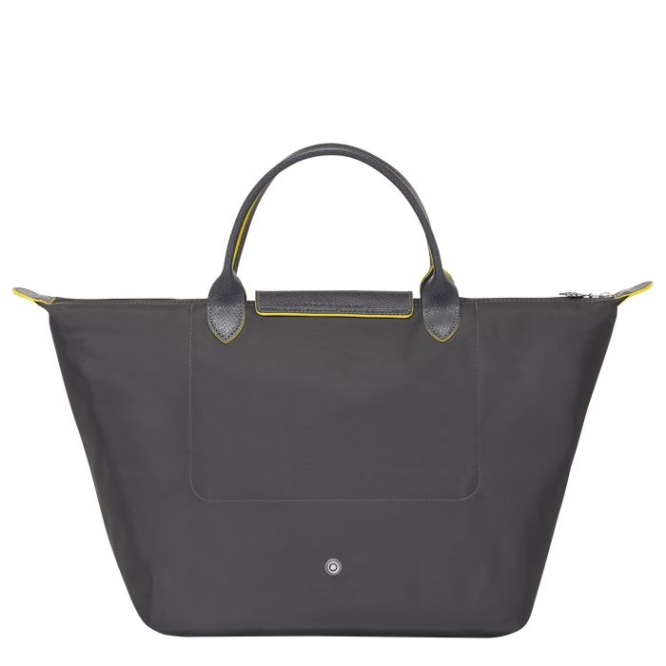 Grey Longchamp Le Pliage Club M Women's Top-handle Bags | US-6029BSJ