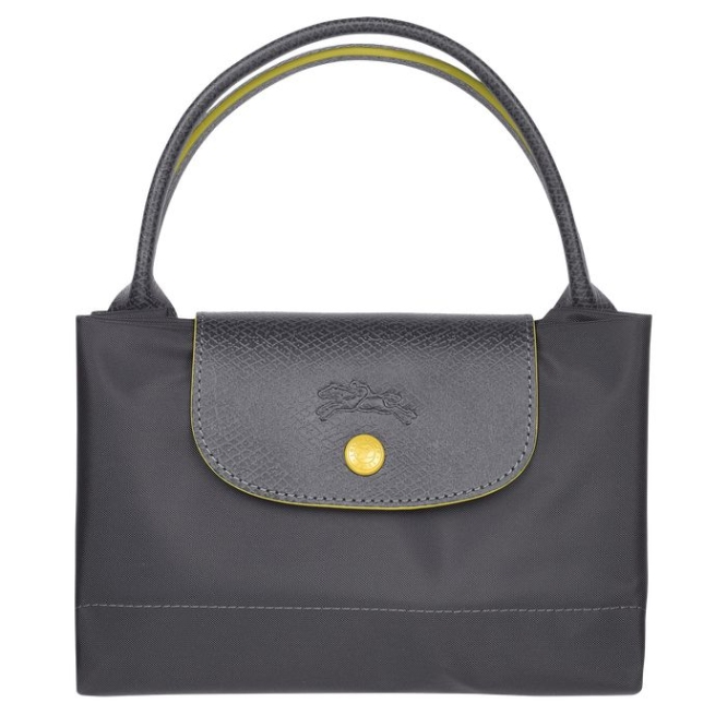 Grey Longchamp Le Pliage Club M Women's Top-handle Bags | US-6029BSJ