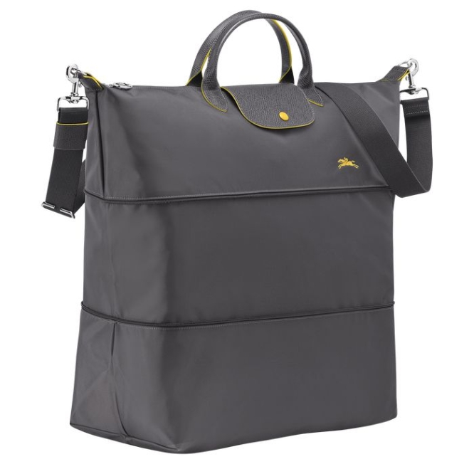 Grey Longchamp Le Pliage Club Men's Travel Bags | US-8640GOD