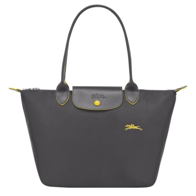 Grey Longchamp Le Pliage Club S Women\'s Shoulder Bags | US-5932RPM