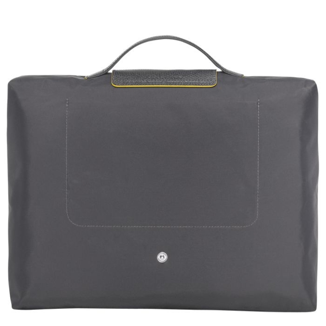 Grey Longchamp Le Pliage Club S Women's Document Holders | US-9210XZI