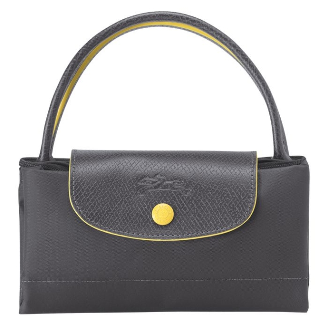 Grey Longchamp Le Pliage Club S Women's Top-handle Bags | US-9817QEM