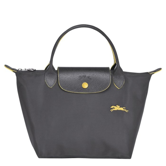 Grey Longchamp Le Pliage Club S Women\'s Top-handle Bags | US-9817QEM