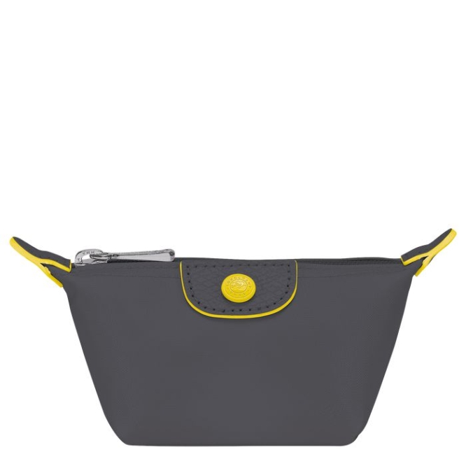 Grey Longchamp Le Pliage Club Women\'s Cardholders & Coin Purses | US-1098YNQ