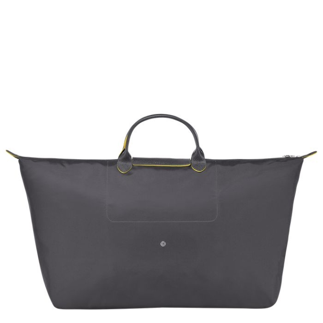 Grey Longchamp Le Pliage Club XL Men's Travel Bags | US-2073TAS