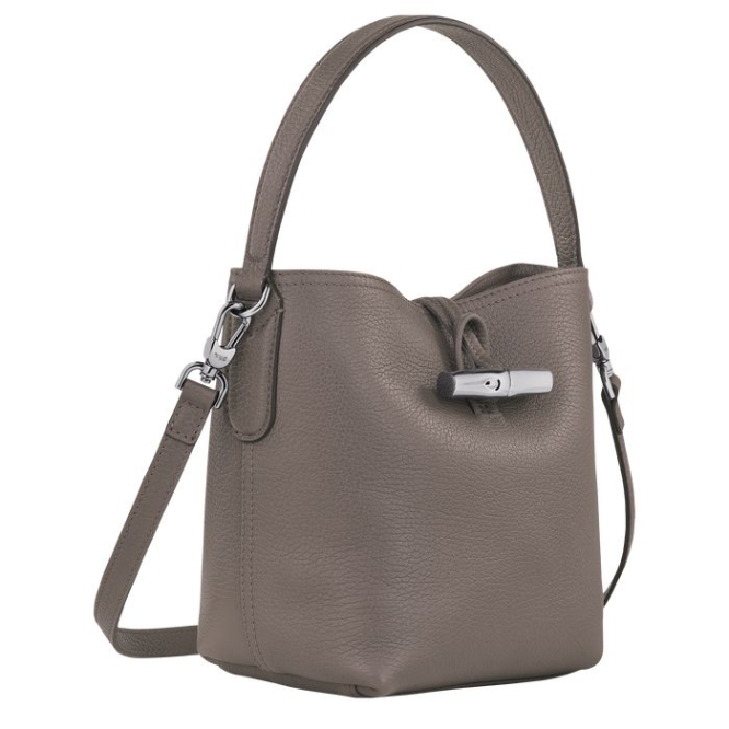 Grey Longchamp Roseau Essential S Women's Top-handle Bags | US-3218IWB