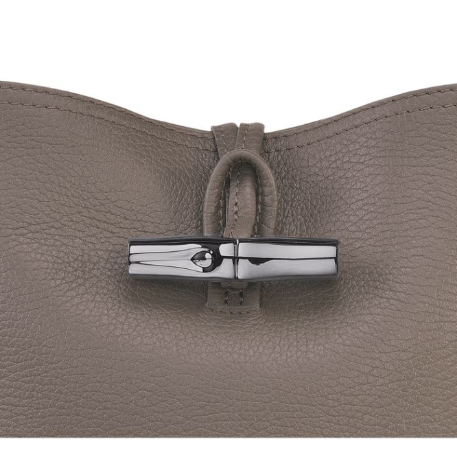 Grey Longchamp Roseau Essential S Women's Top-handle Bags | US-3218IWB