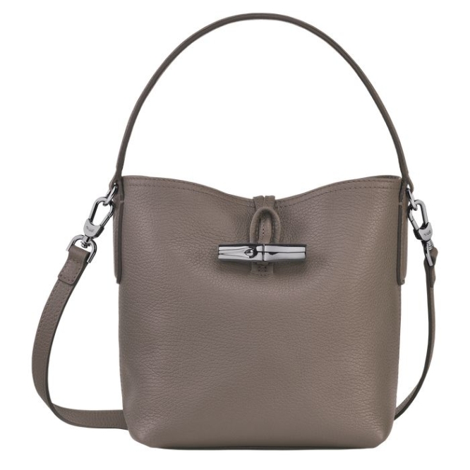 Grey Longchamp Roseau Essential S Women\'s Top-handle Bags | US-3218IWB