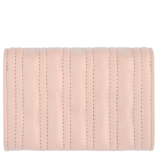 Light Pink Longchamp Brioche Women's Cardholders & Coin Purses | US-0387YCS