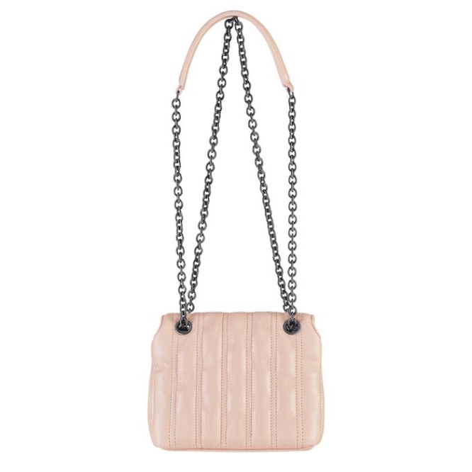 Light Pink Longchamp Brioche XS Women's Crossbody Bags | US-8079BFJ